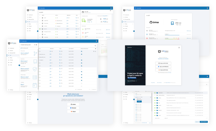 Simplified advanced backup